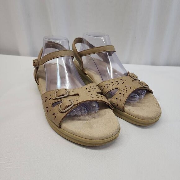 SAS Shoes - SAS Size 11 Women's Duo Quarter Strap Sandals Warm Stone O